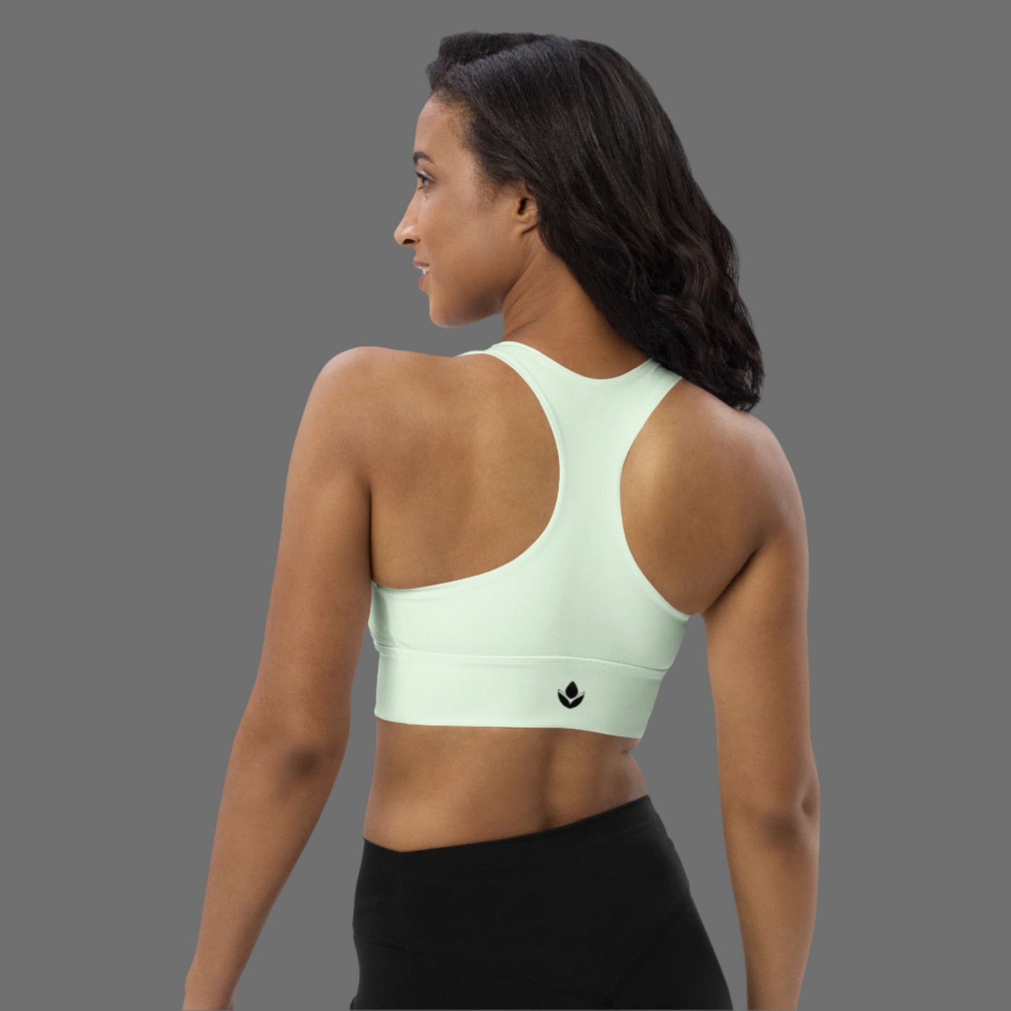 Recycled Longline Sports Bra