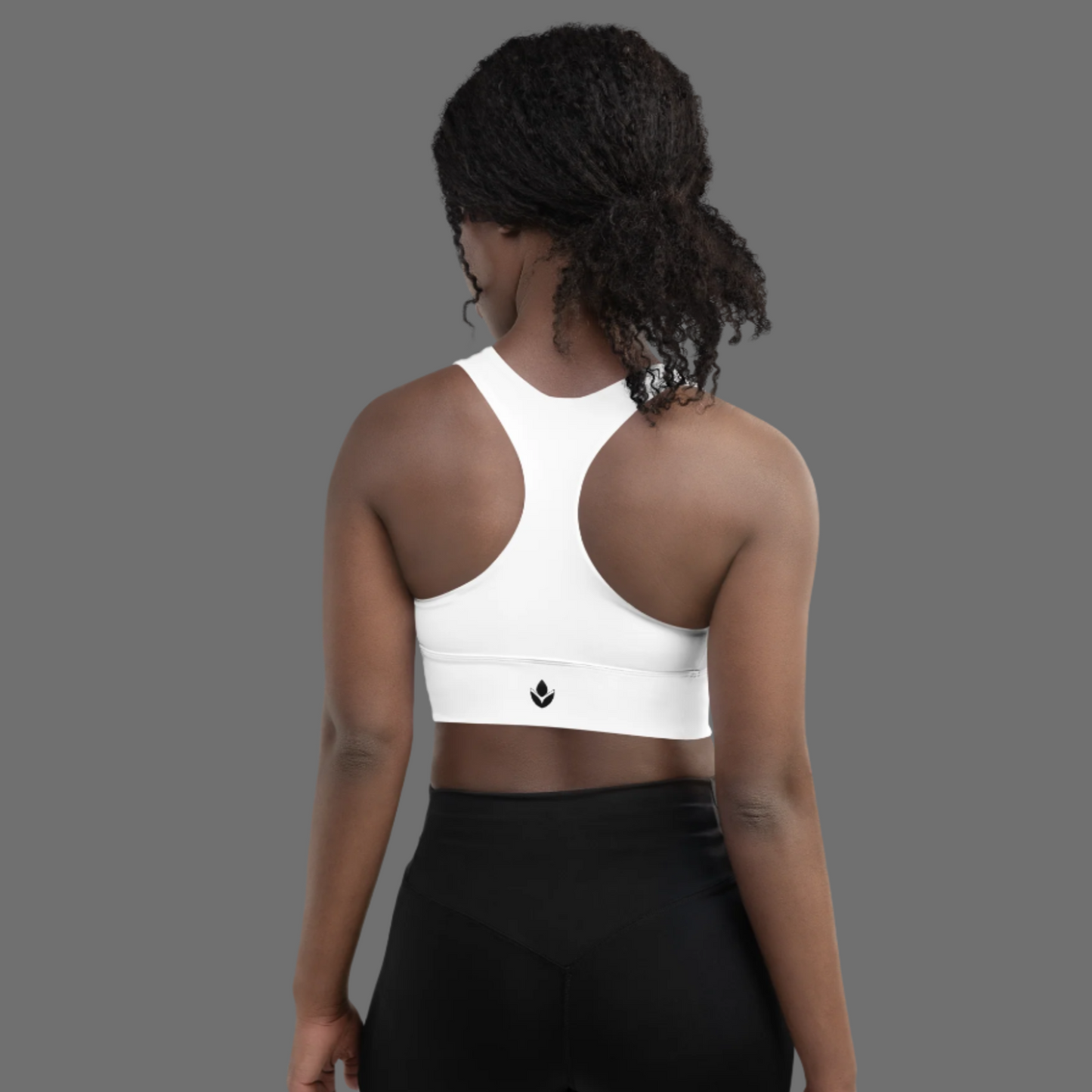 Recycled Longline Sports Bra