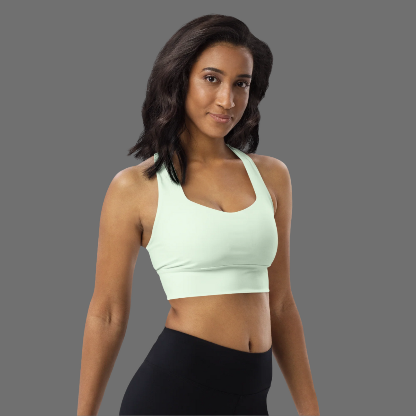 Recycled Longline Sports Bra
