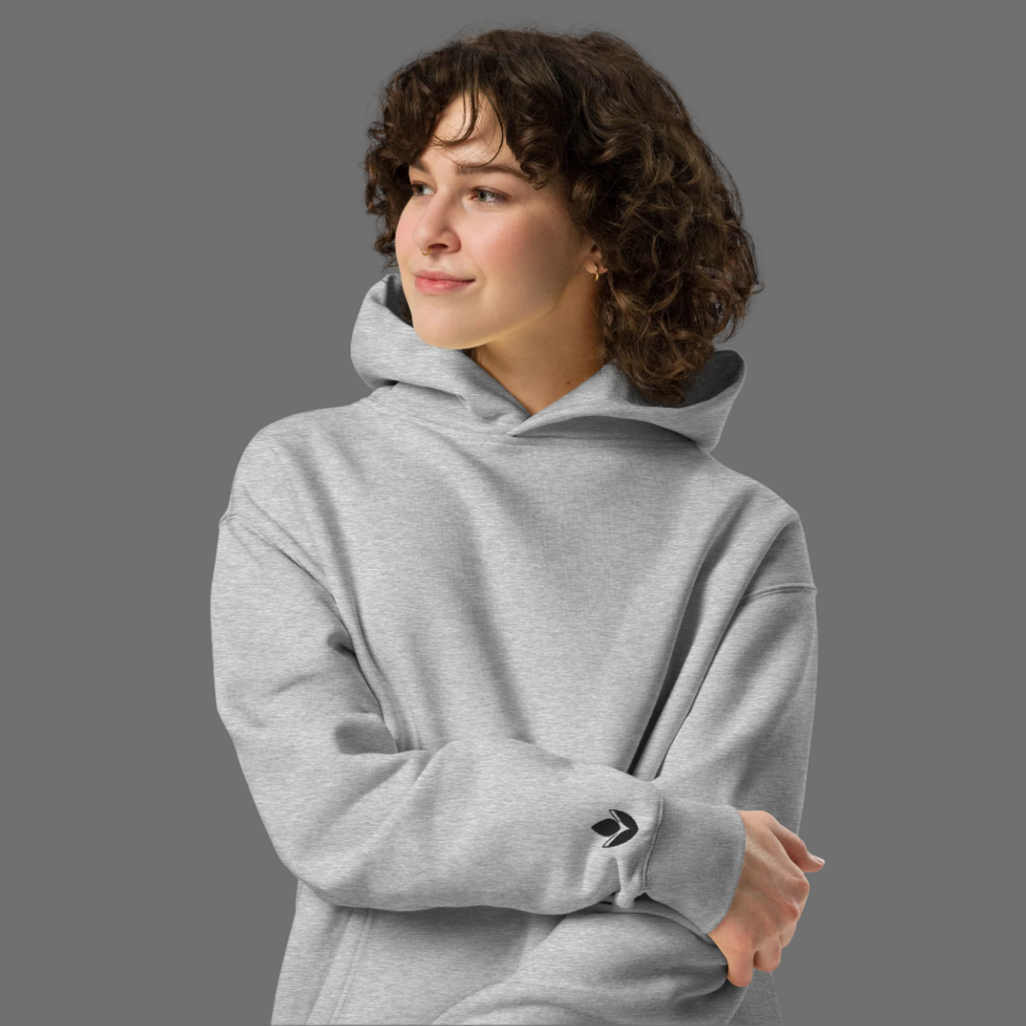 "ESSENTIAL" OVERSIZED HOODIE